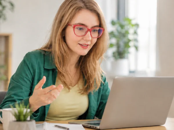 Online English lesson